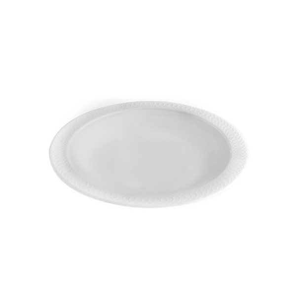 Platos térmicos 6 liso blanco Carvajal Empaques Mexico