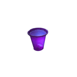 Vasos morado de plástico PS 2 oz Bio Carvajal Empaques Mexico
