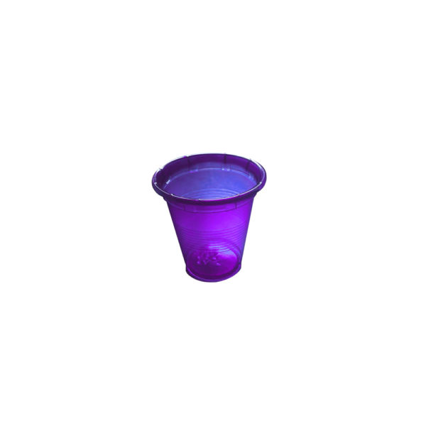 2864900249 Vasos morado de plástico PS 2 oz Bio Carvajal Empaques Mexico