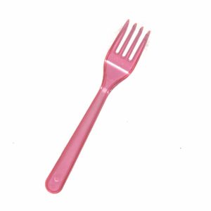 Tenedores de plástico PS mediano Bio Carvajal Empaques Mexico