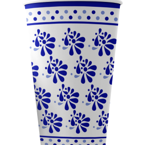 Vaso 16oz Talavera