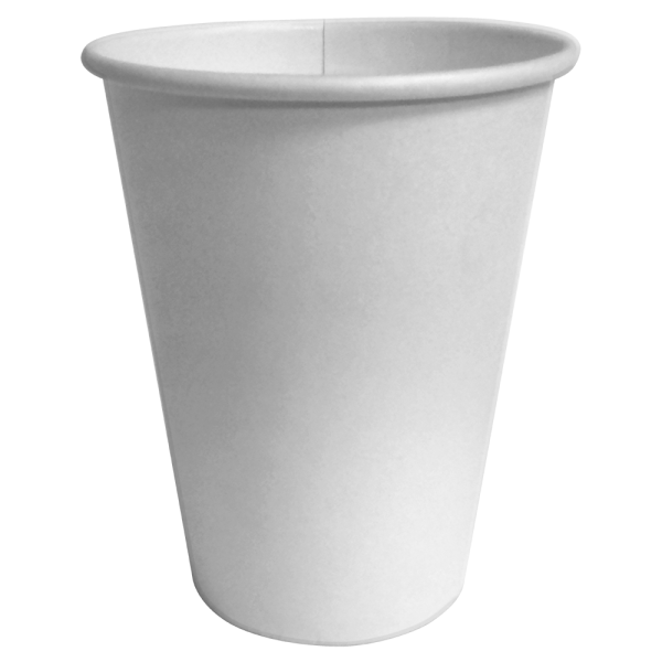 Vaso Papel 8_Oz 80Mm Bebida Caliente Blanco Bioform Caja 20X50 1000