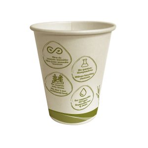 Vaso Papel 16_Oz 90Mm Cañatek P1S Bebida Caliente Impreso Bioform Caja 20X50 1000